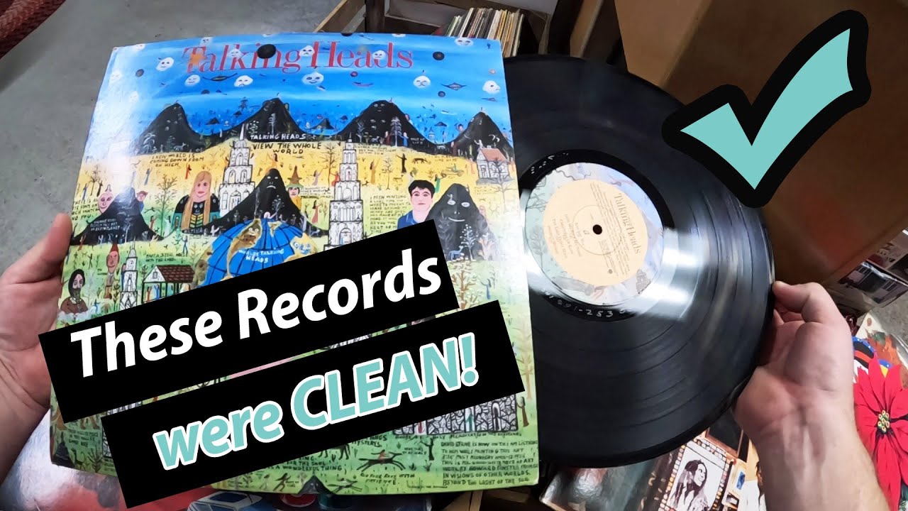 Looking for Records at an Antique Mall vinyl finds