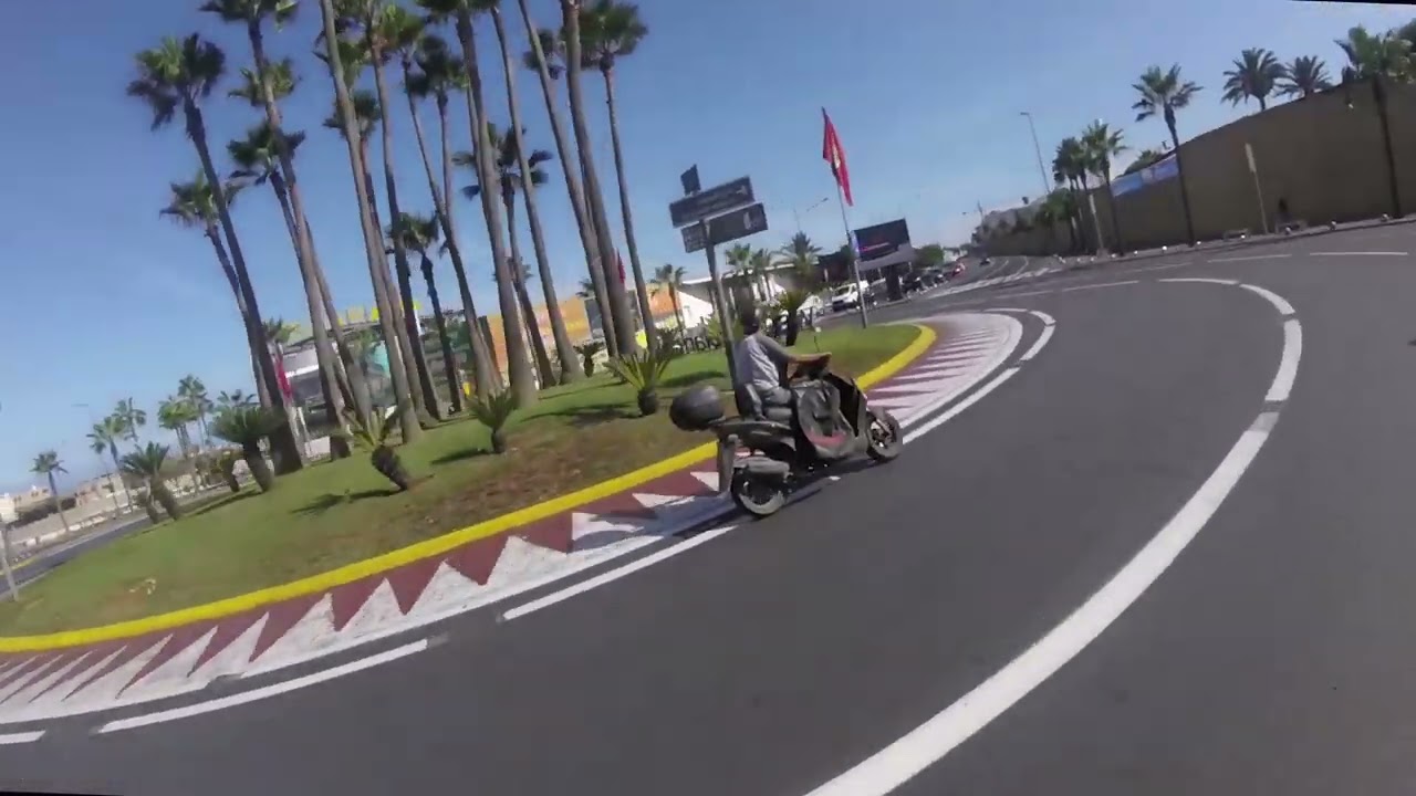 Casablanca - Hay Hassani  - La cote - Blvd Far - Motovlog
