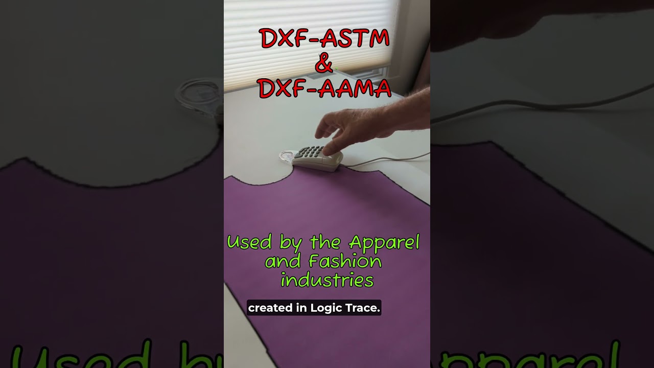 Vector file formats commonly used in the CNC, CAD, and Apparel industries: DXF, SVG, PDF, ASTM, AAMA