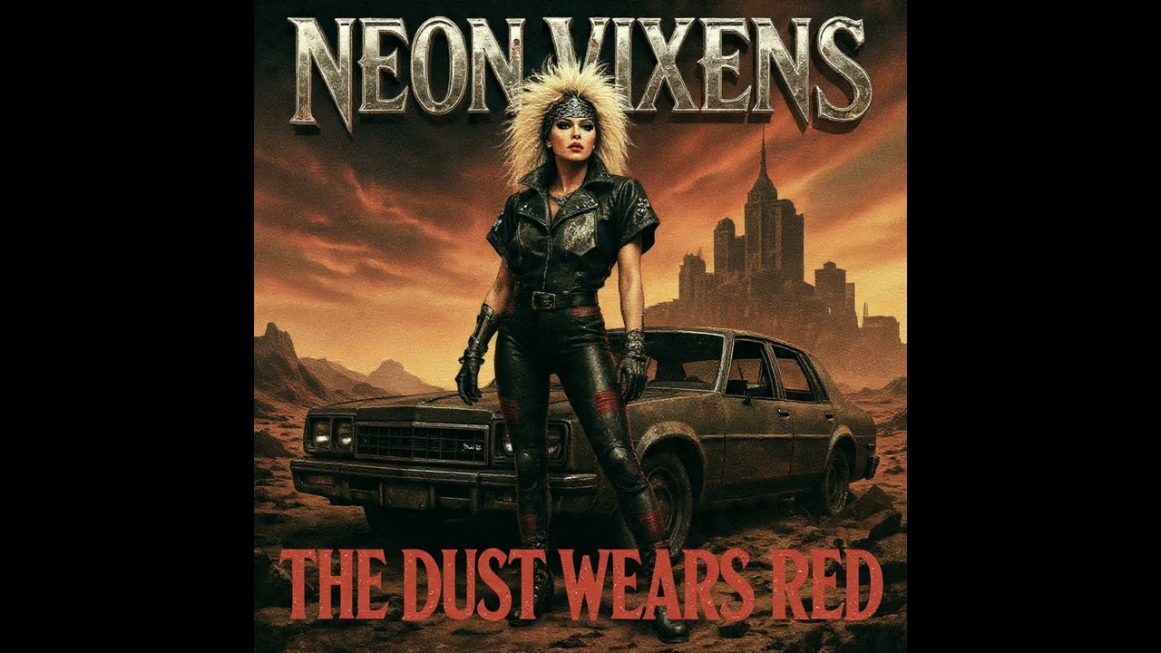 Neon Vixens – The Dust Wears Red (80s Glam Rock Album)