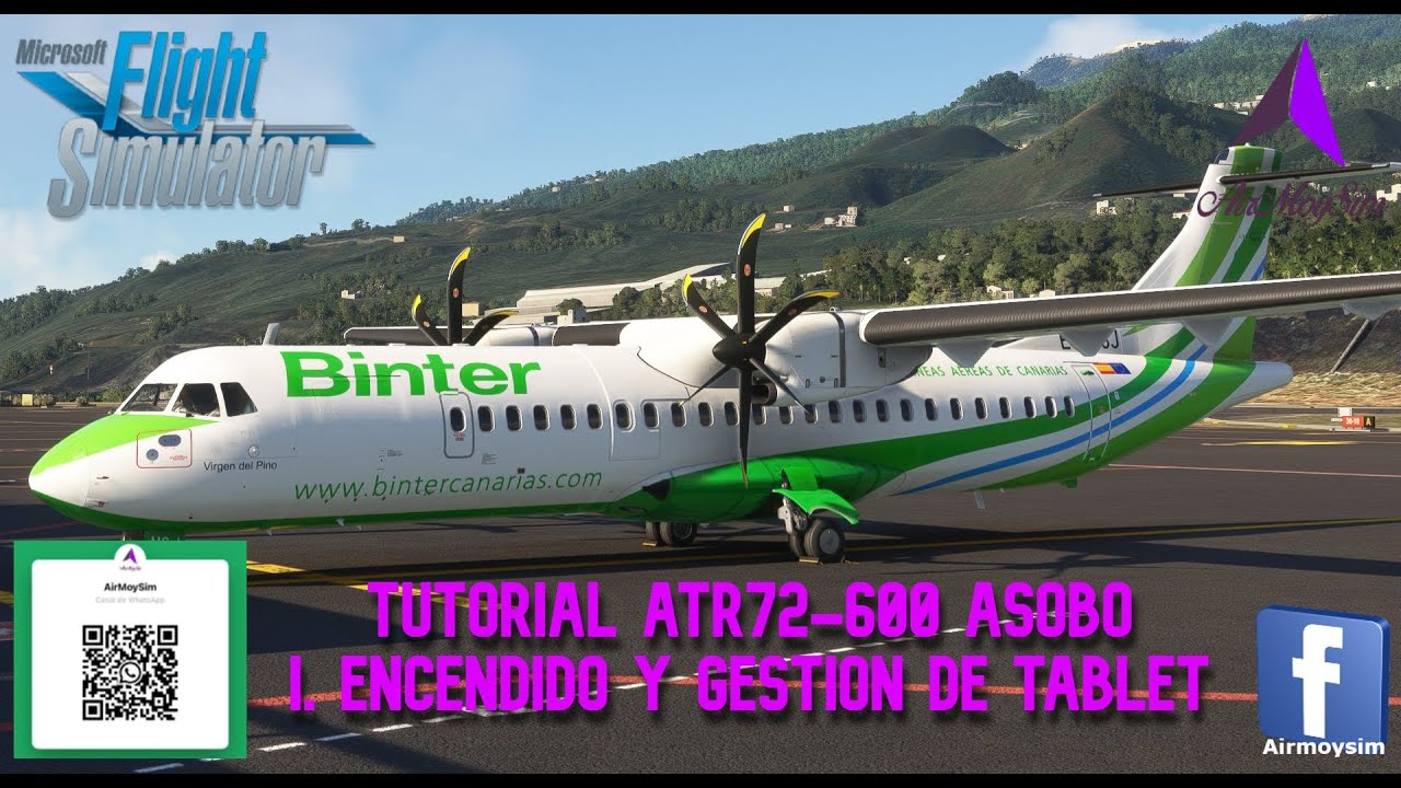 Tutorial ATR72 Asobo en español | Parte 1 #airmoysim