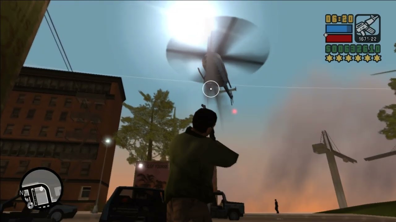 GTA Liberty City Stories Saint Marks Rampage + Six Star Wanted Level Escape