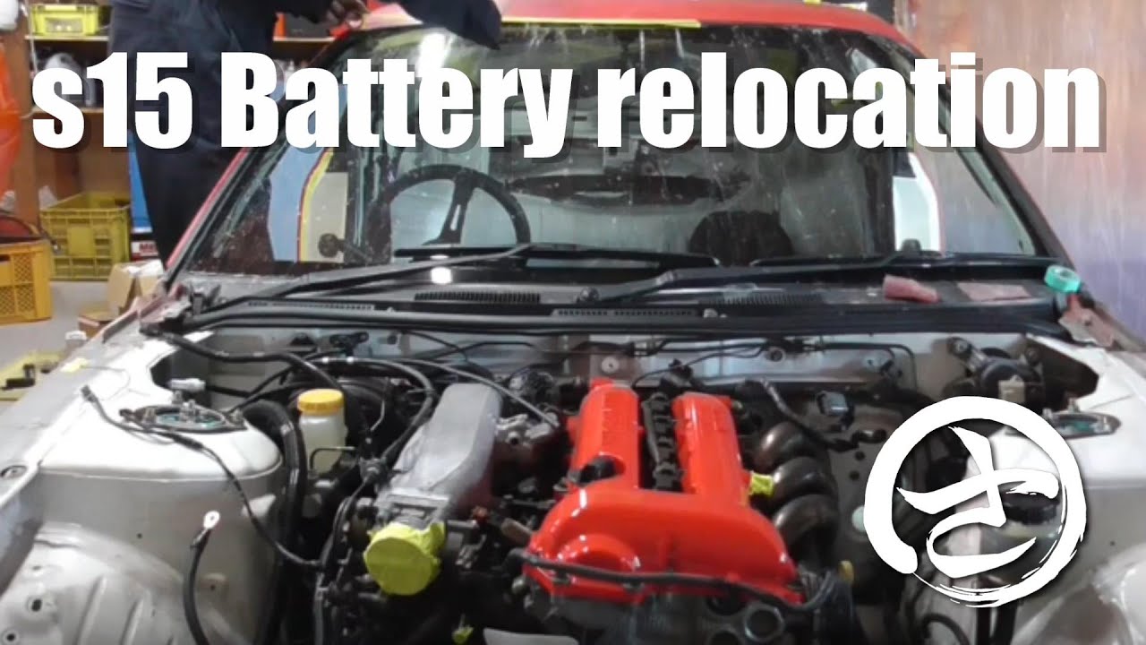 S15 Clean remodeling② Battery relocation ・surface treatment ｜バッテリー移設、塗装下地