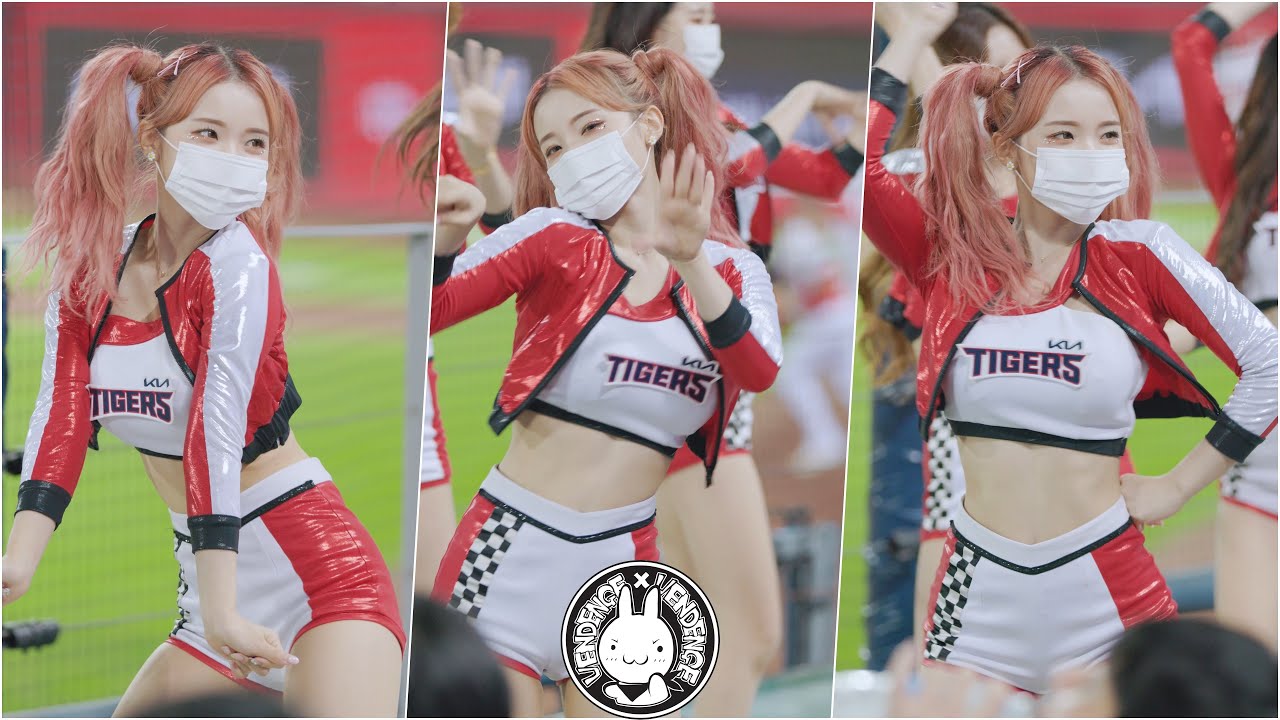[4K] 210915 치어리더 이다혜 직캠 '홀리데이파티'  Fancam @기아타이거즈 더블헤더 2차 기아챔피언스필드 By 벤뎅이