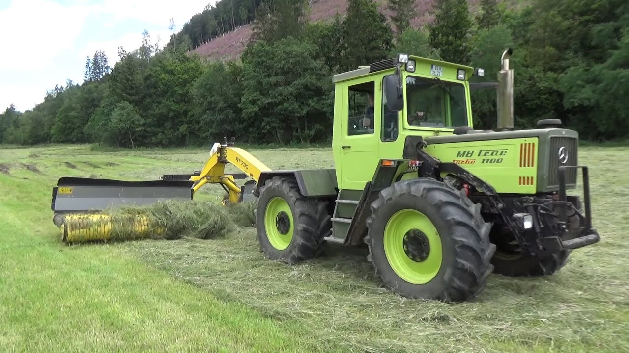 MB-trac merging silage