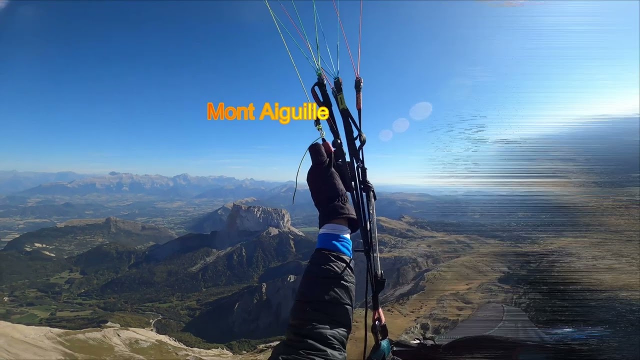 cross parapente : triangle 70 kils Moucherotte - Grand Veymont, Vercors (aller-retour) 12 10 23