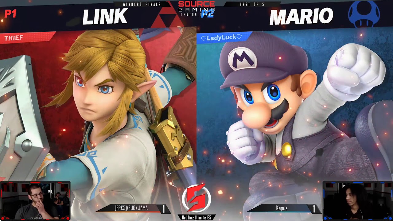 Red Line Ultimate 165 – Winners Finals – [FRKS] JAMA (Link) vs Kapus (Mario)