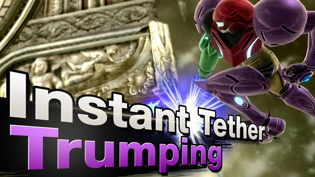 Smash 4 Wii U - Instant Tether Trumping