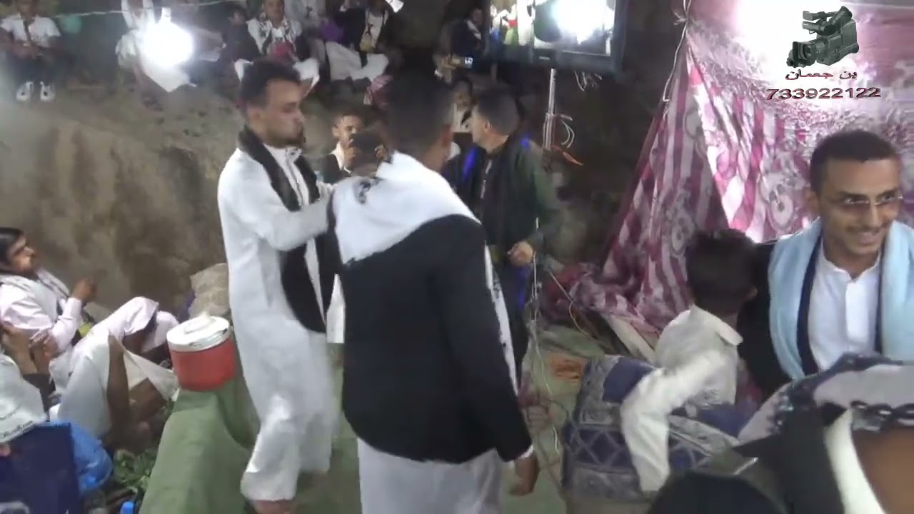 حفل زفاف عبدالحميد منصور الحاتمي _ المنشد محمود العواضي جبل راس 1