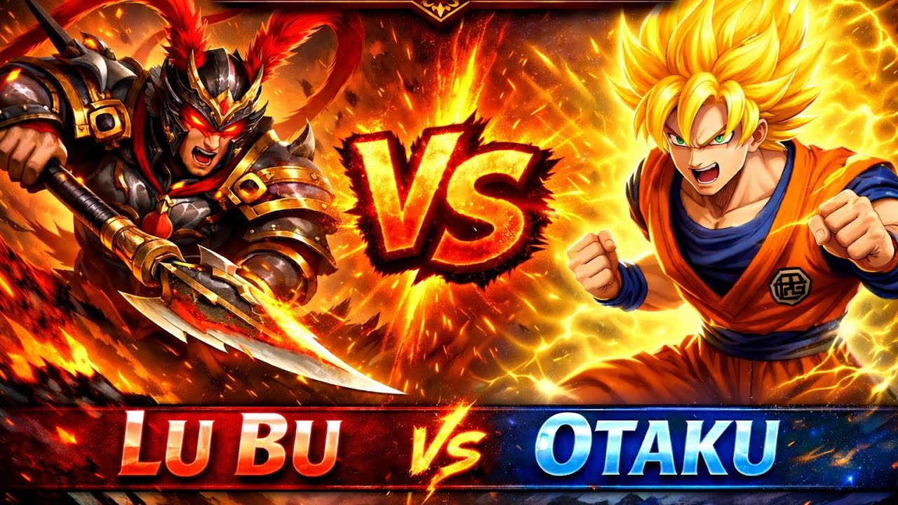 Epic Heroes War - LuBu vs Otaku (Goku) in epic heroes war full cinematic pvp 