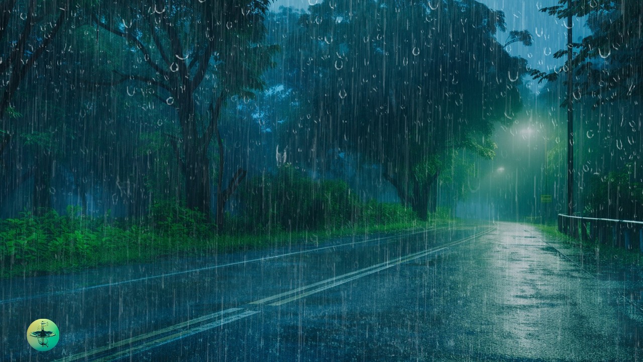 Sono Curador - Barulho de Chuva na Folhagem e Trovão para Dormir, Vença o estresse e a insônia