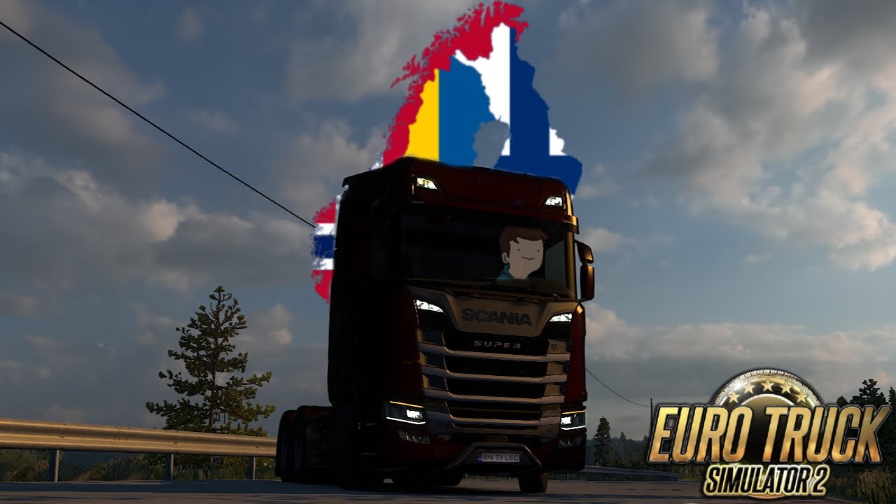Direction Le Nord Du Monde 🗺️ | ETS 2   Nordic Horizons DLC