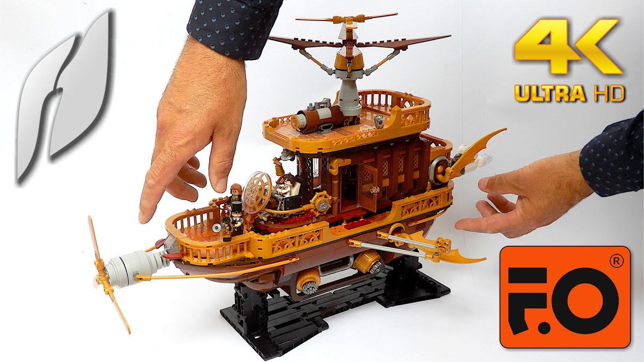 New Arrival - Steampunk Airship: Light Catcher (FUNWHOLE F9014 - Unboxing and Review) #funwhole