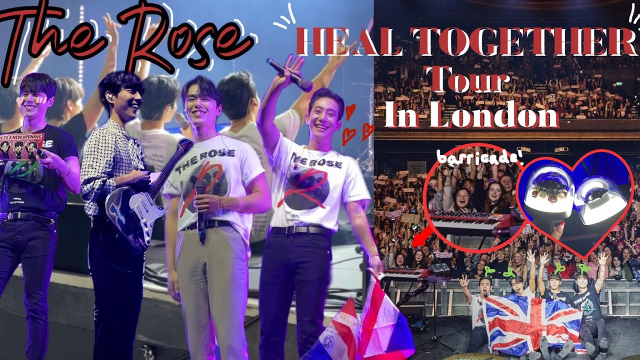 THE ROSE HEAL TOGETHER LONDON BARRICADE!!!