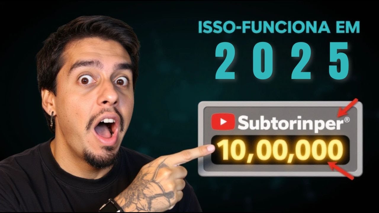 A Forma Mais RÁPIDA de Ganhar Inscritos para o seu Canal em 2025 [ COMPROVADO]🟢