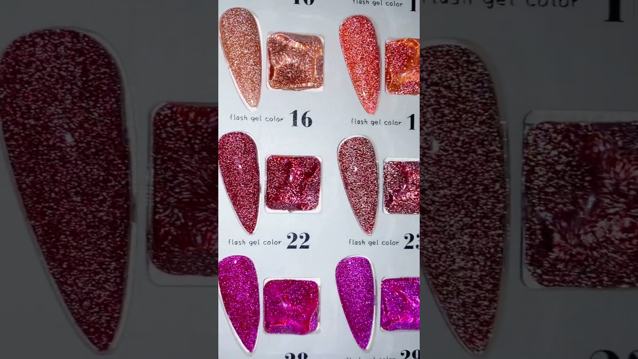 #Unigel Flash Disco Gel Polish Set #discogel