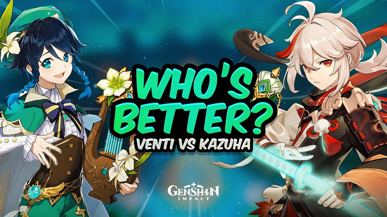 VENTI VS KAZUHA: WHO'S THE BEST ANEMO SUPPORT? | Genshin Impact