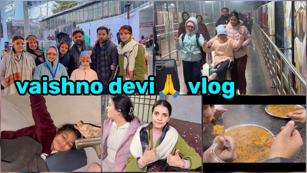 Vaishno devi  trip with family ❤️🫰🏻 |khushi pathak|  #familyvlog #vaishnodevi #vaishnodeviyatra