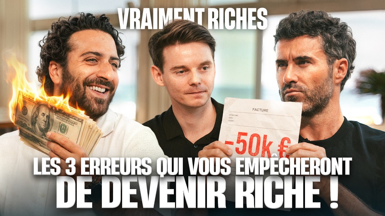 Les 3 erreurs qui vous emp&ecirc;cheront de devenir riche