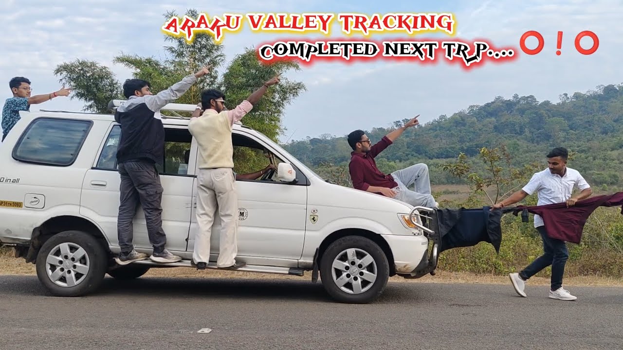 Araku valley tracking complete 💯✅ Next trip ⭕❗⭕ 🙏 l Full masti kiye Vizag me dost (vishakapatnam) 🦚