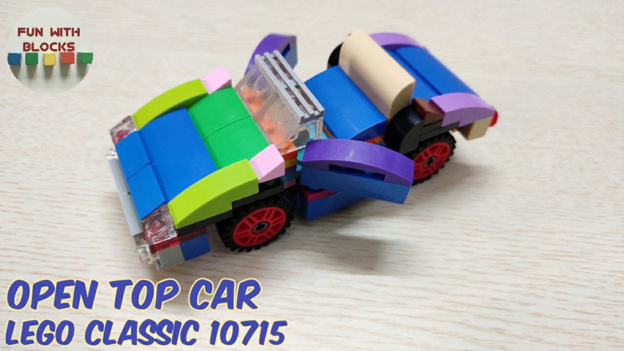 Lego Classic 10715 Open Top Car with door opening
