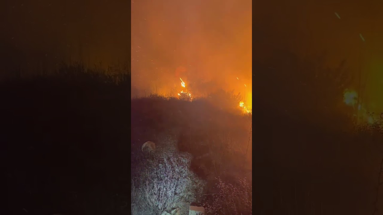 Hate brush fires man #firefighter #brushfire #volunteerfirefighter