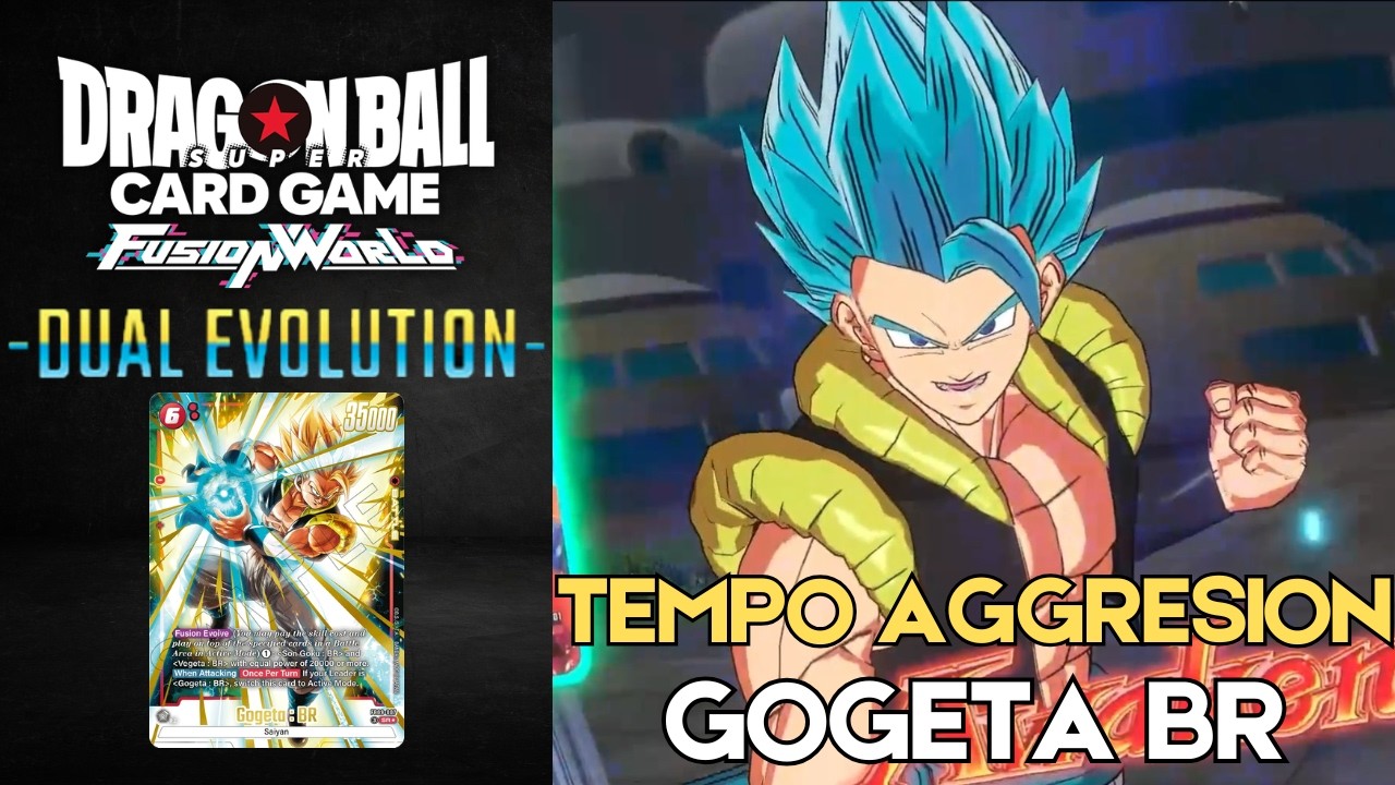 Pure Tempo Aggresion! - Gogeta BR Gameplay - (Dragon Ball Super Card Game Fusion World) [FB09]