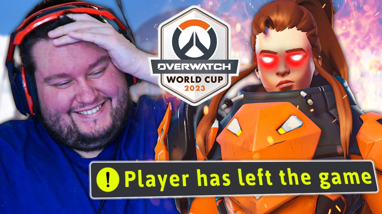 Someone RAGE QUIT in Overwatch 2 World Cup