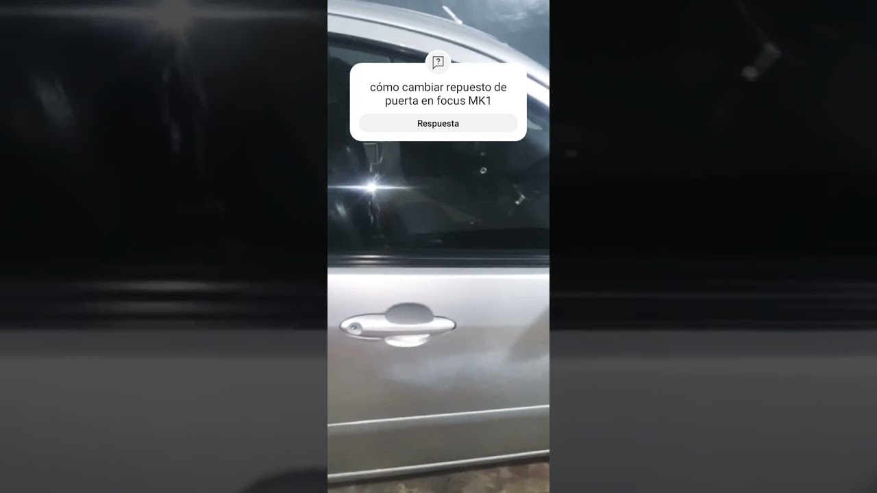 c&oacute;mo cambiar repuesto de apertura de puertas de un focus MK1