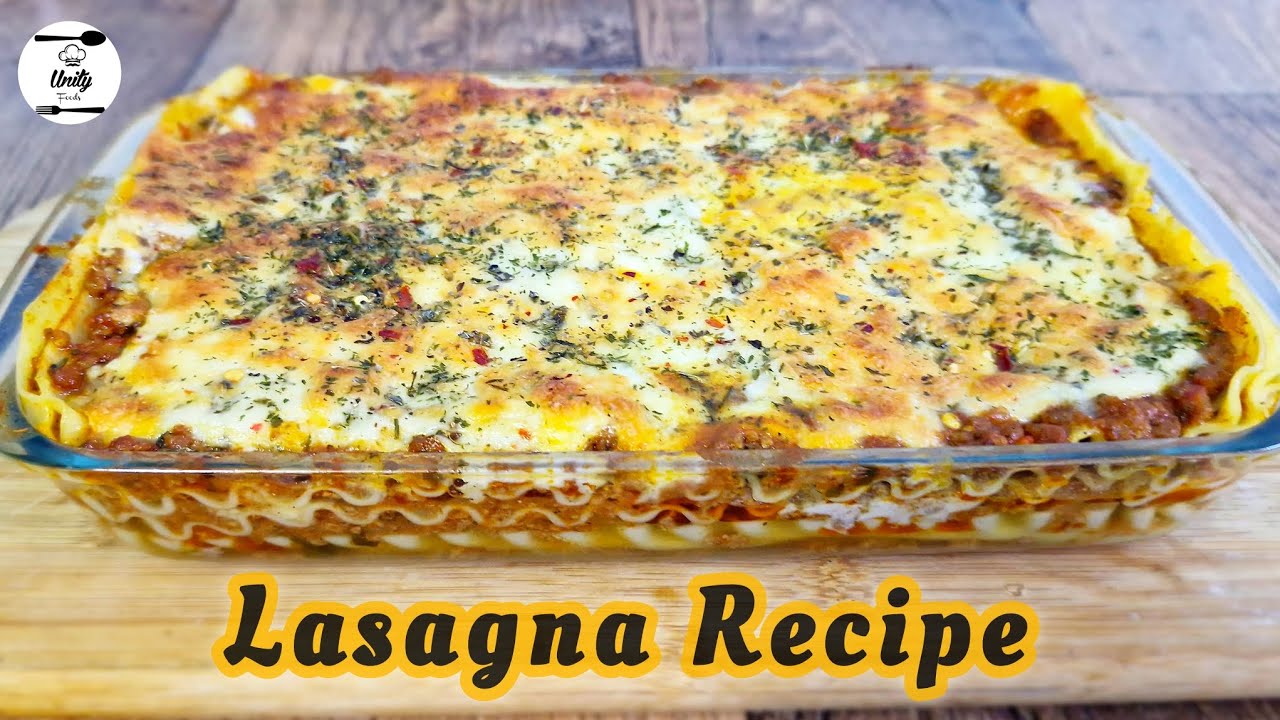 Lasagna | Lasagna Recipe | Minced Meat Lasagna | Lazanya | Cheese Lasagna Arabic Minced Meat Lasagna