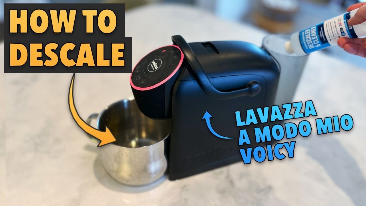 КАК: Очистите капсульную кофемашину Lavazza A Modo Mio Voicy от накипи.