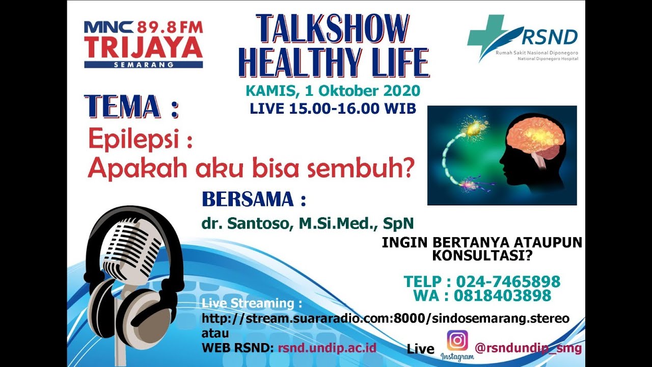 RSND Talk Show : Epilepsi - Apakah Aku Bisa Sembuh?