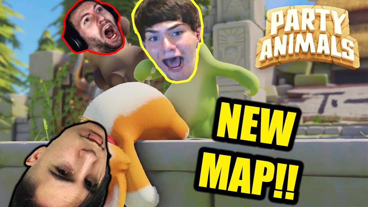 PARTY ANIMALS Just Added the MOST INSANE Map Ever!