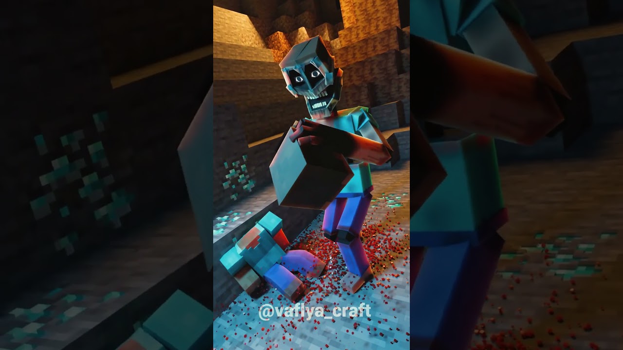 Minecraft horror part 22 #minecraft #minecraftmemes #animation