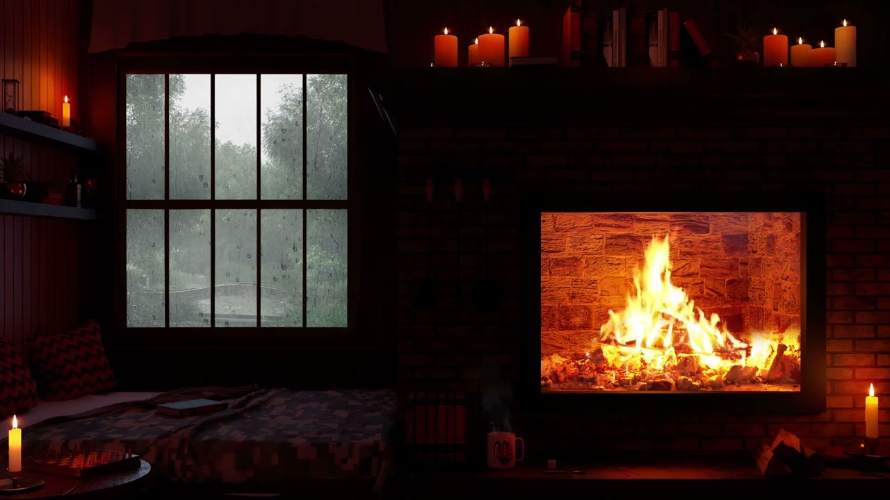 Winter Romance❄️ Relaxing Piano & Saxophone Music for Sleep, Study & Cozy NightsCozy Winter Evening🔥