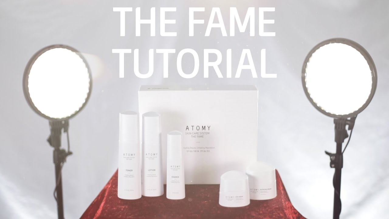 Atomy The Fame Skincare Set Tutorial
