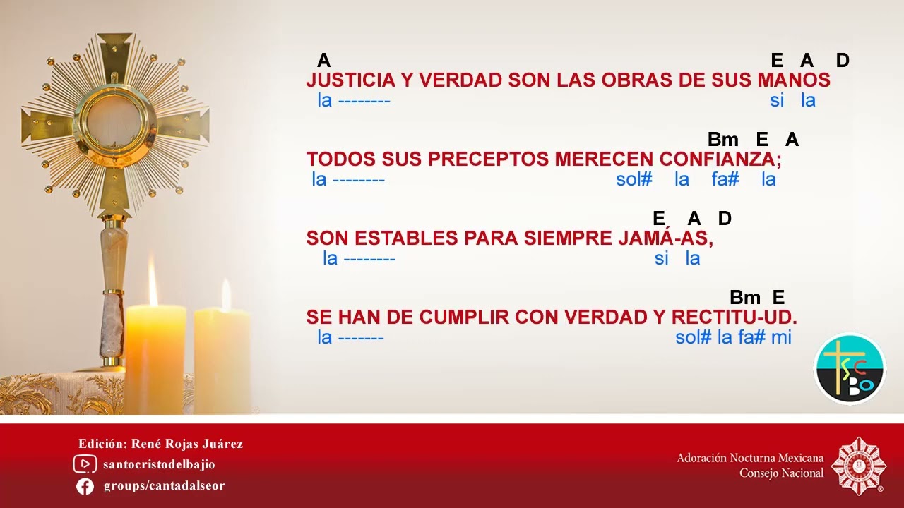 Salmo 110 - Adoración Nocturna Mexicana