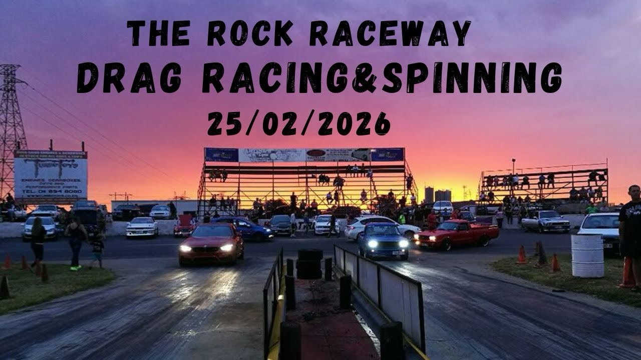Drag Racing & Wild Spins at The Rock Raceway! Tires Screaming, Engines Roaring! 🏁💨