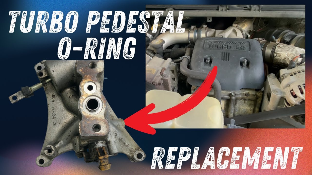 7.3 Pedestal O Ring Replacement F 250