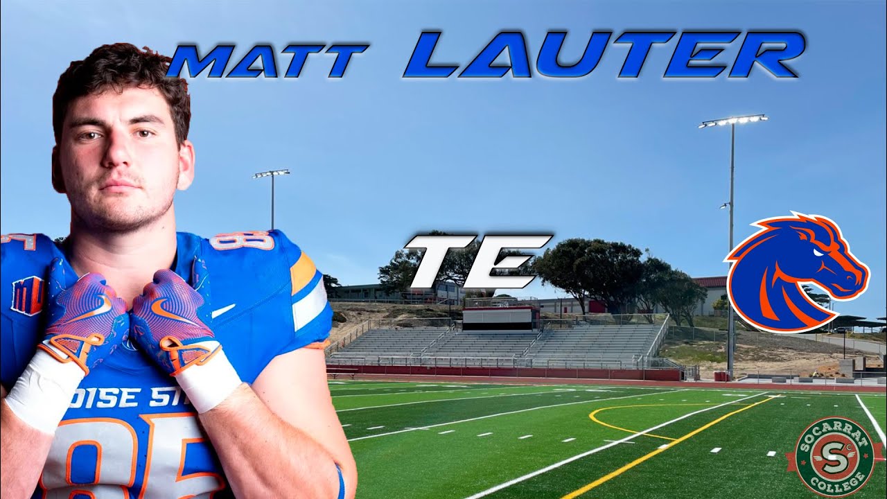 Matt Lauter. TE. Boise State. NFL Draft 2026
