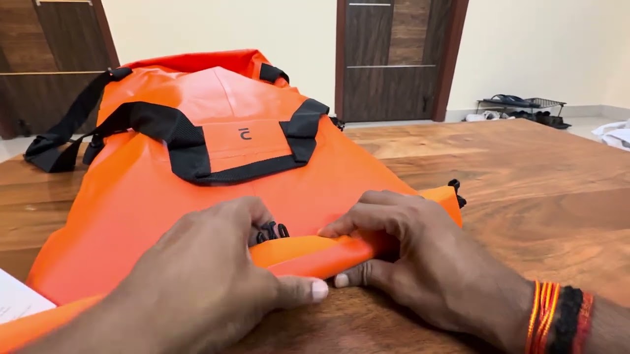 Водонепроницаемая сумка | Водонепроницаемая сумка IPX6 30 л, оранжевая | ITIWIT