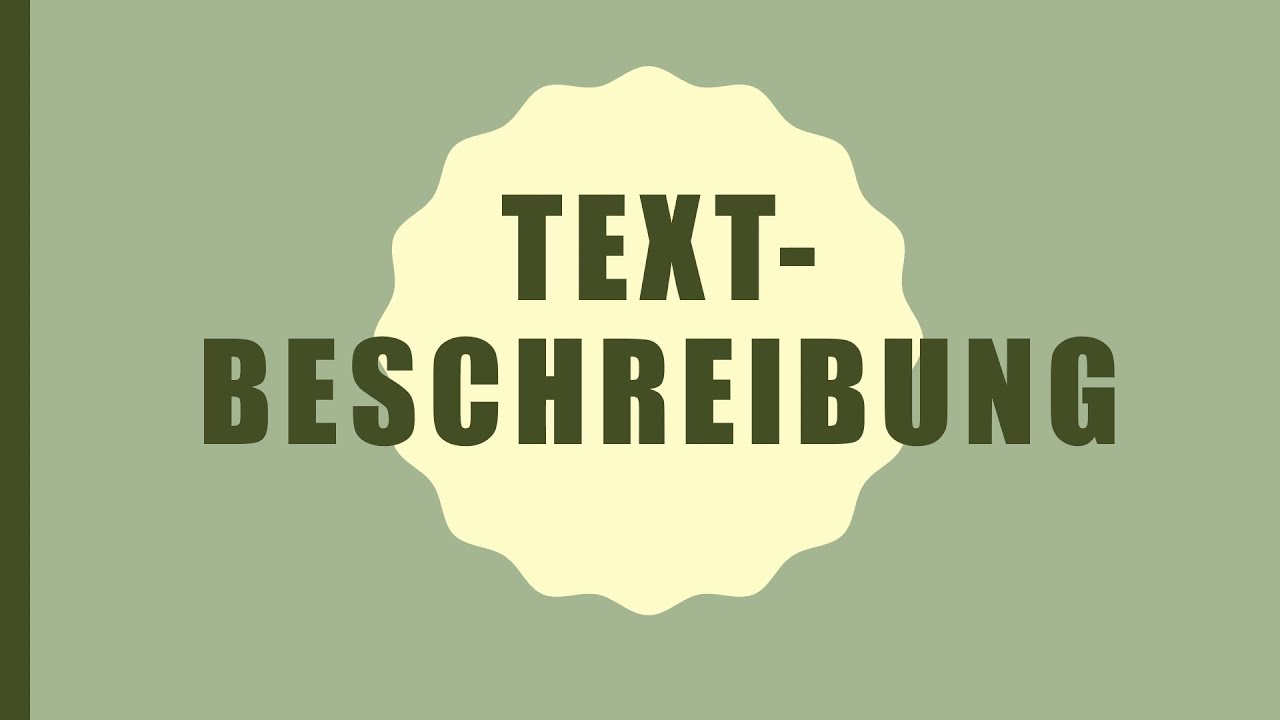 Textbeschreibung | Prosa | Einleitung | Inhaltsangabe | Schluss
