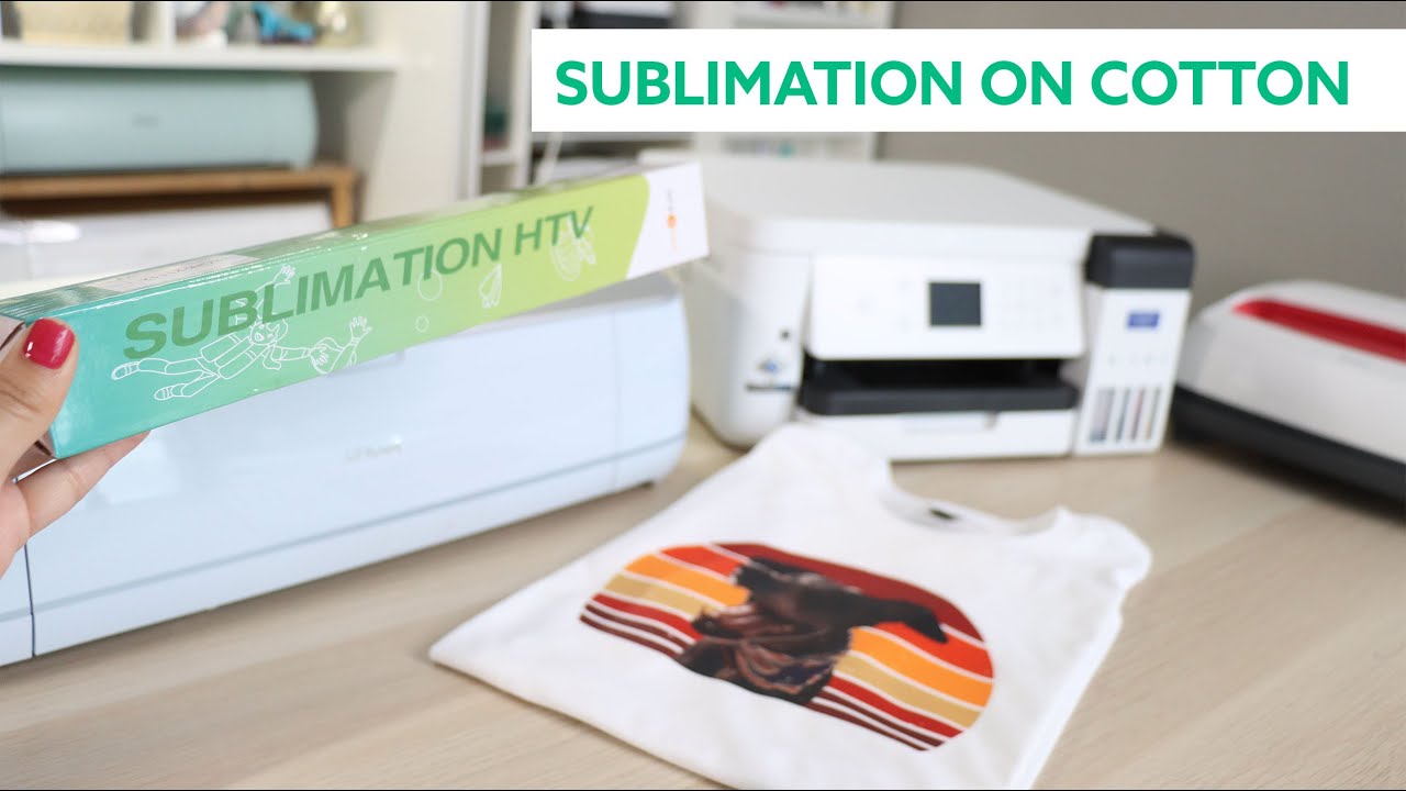 HTVRont Sublimation HTV - Sublimacja na bawełnianych koszulkach
