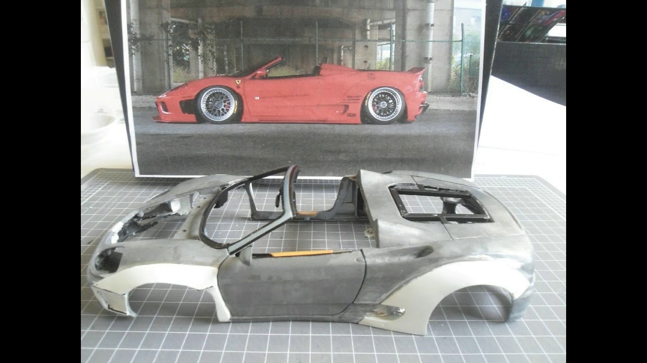 HOW IT WAS MADE - EPISODE 1 - LIBERTY WALK FERRARI 360 SPIDER