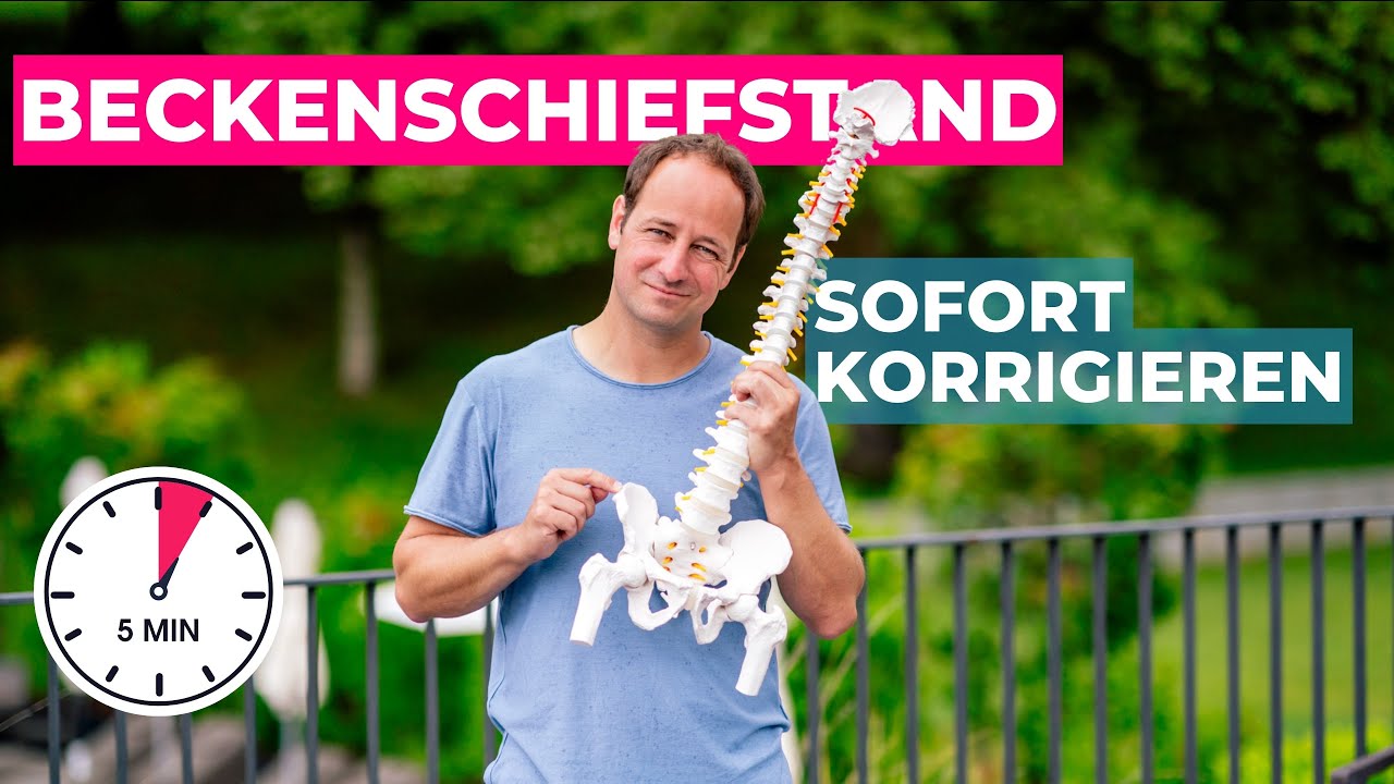 Beckenschiefstand sofort korrigieren | 2 &Uuml;bungen f&uuml;r dich