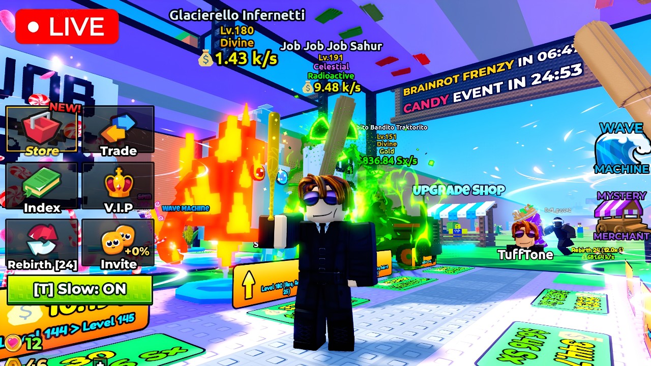 Roblox Live Everything Changed Day 175 | Ultimate 67 Brainrot Challenge #roblox #shorts #tsunami