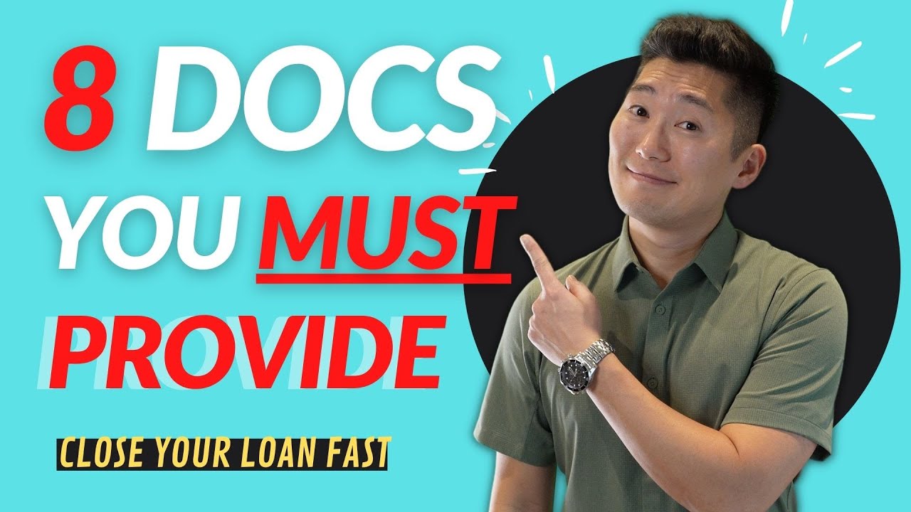 Mortgage Document Checklist For Your Loan Application