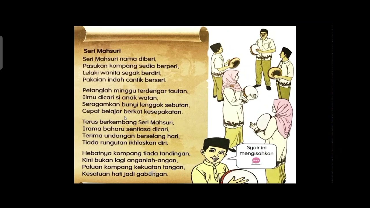 Syair Seri Mahsuri (Irama Dodoi) - BM Tahun 5