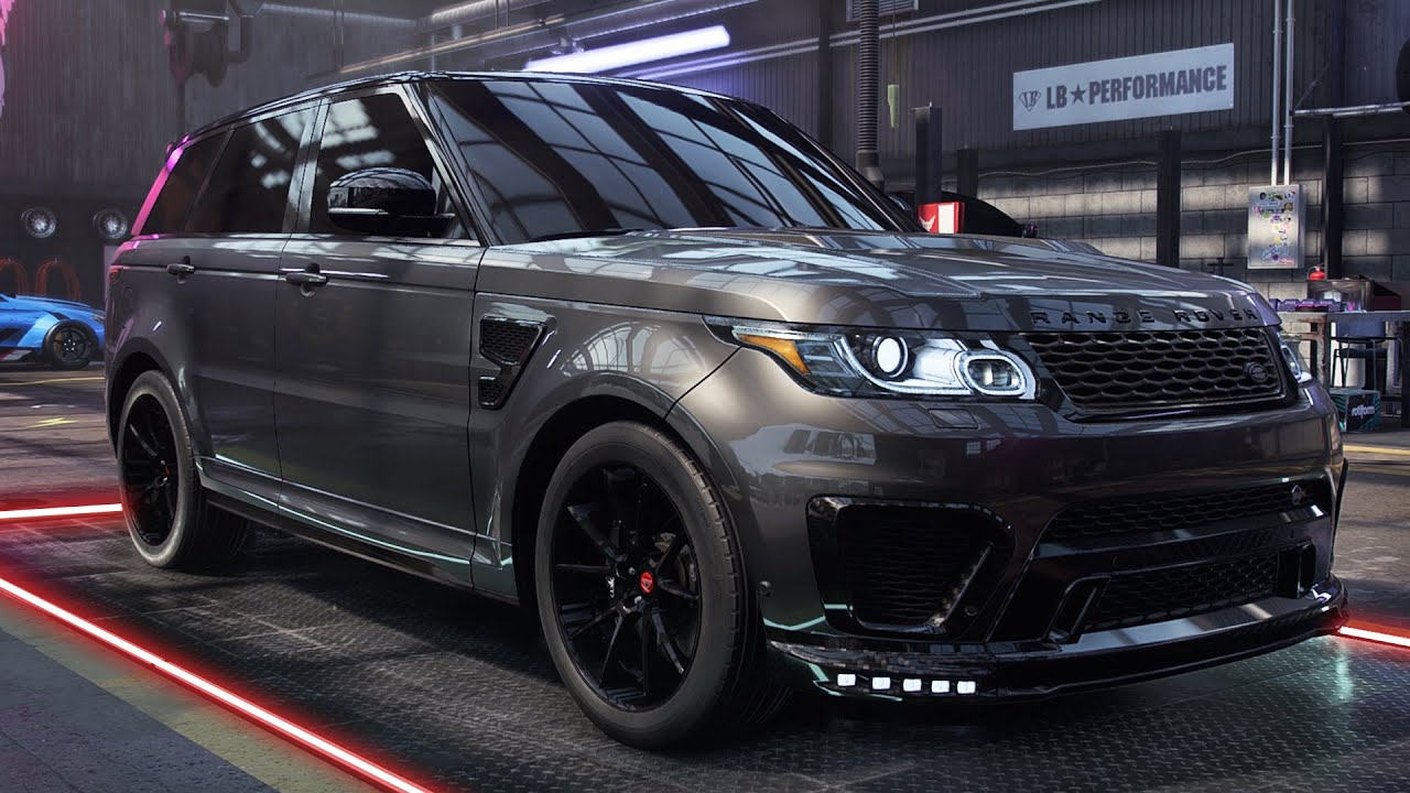 Need for Speed Heat Gameplay - LAND ROVER RANGE ROVER SPORT SVR Customization | Max Build