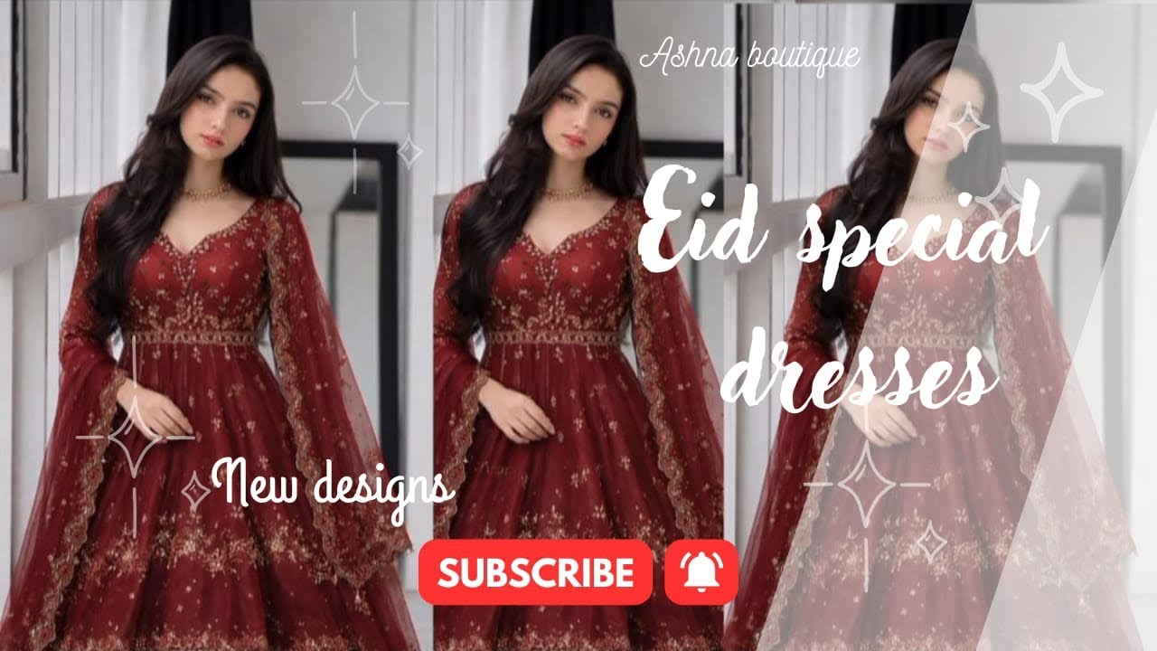 Eid Special Dresses Collection 2026 | Beautiful Party Wear Dresses | Ashna Boutique #eidspecial 